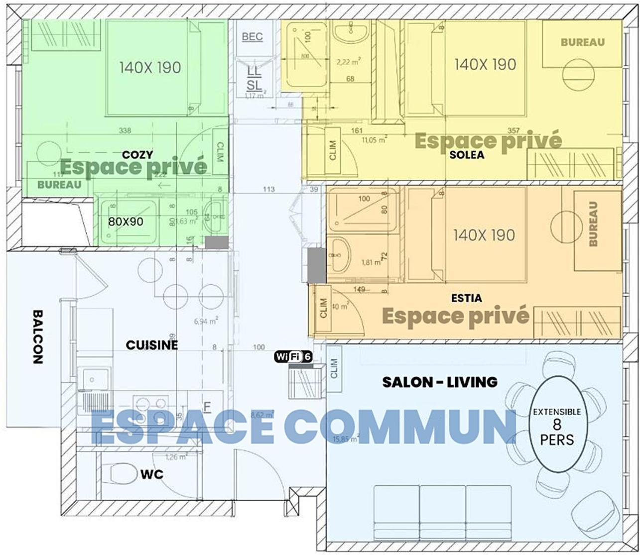 Sublime 3 Rooms Showers Bois-Colombes Εξωτερικό φωτογραφία